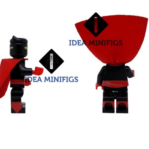 Mao Kitty Cat Custom UV Print Design on Lego Minifigure - Picture 2 of 3